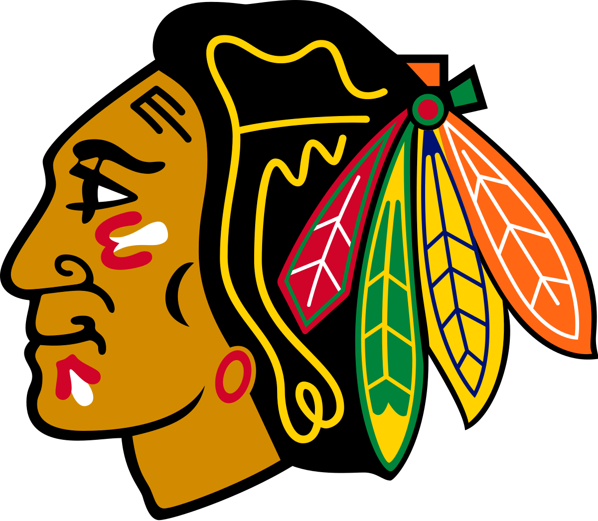 Native American Head Logo