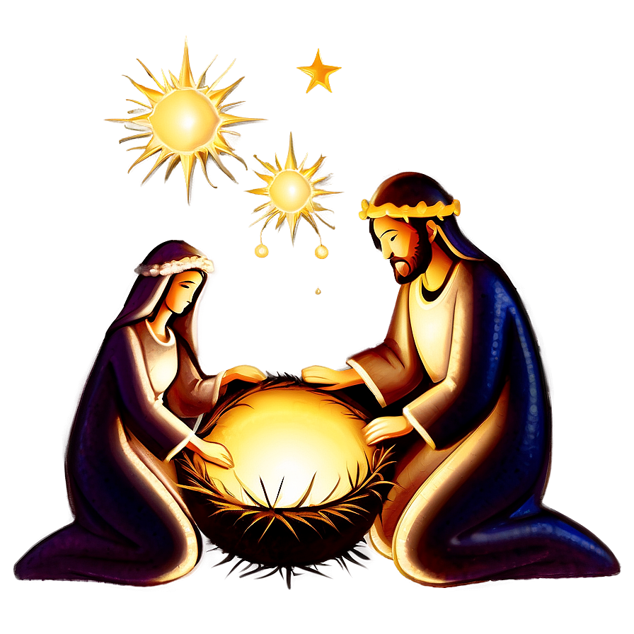 Nativity Christmas Ornaments Png 05252024