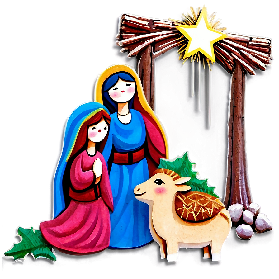 Nativity Scene Decor Png Fut74