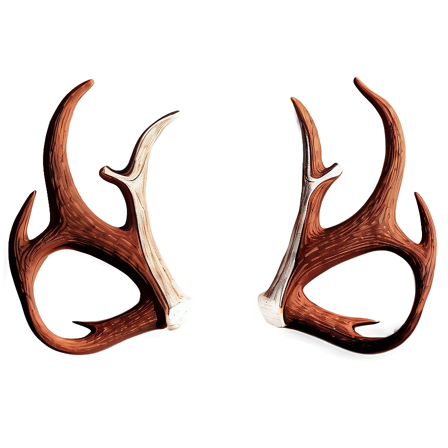 Natural Antler Sketch Png Gfe