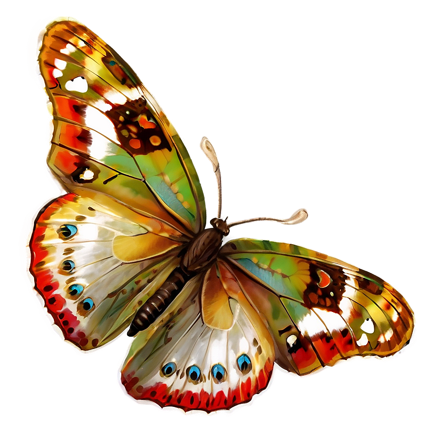 Natural Butterfly Image Png Mnw