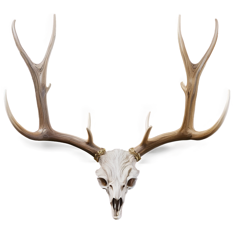 Natural Deer Antler Graphic Png 06122024