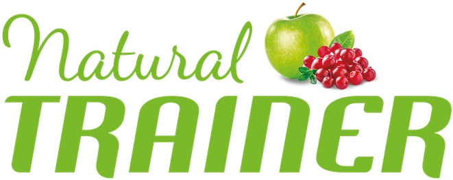 Natural Trainer Healthy Food Logo