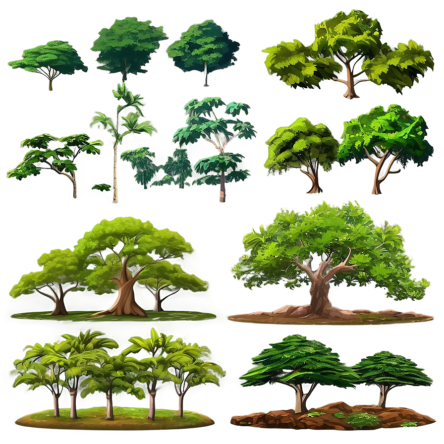 Natural Tree Line Png 53