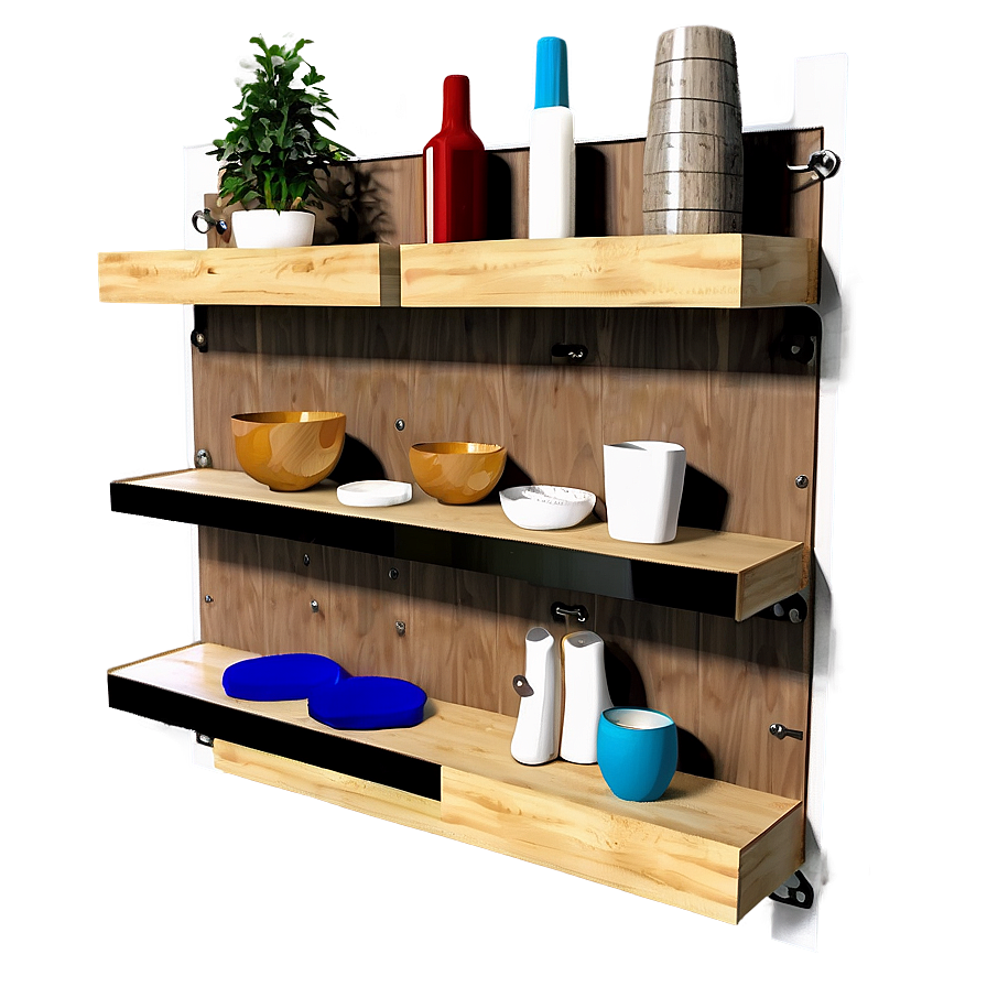 Natural Wood Shelf Selections Png 06272024