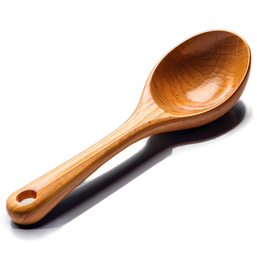 Natural Wooden Spoon Png Hal95