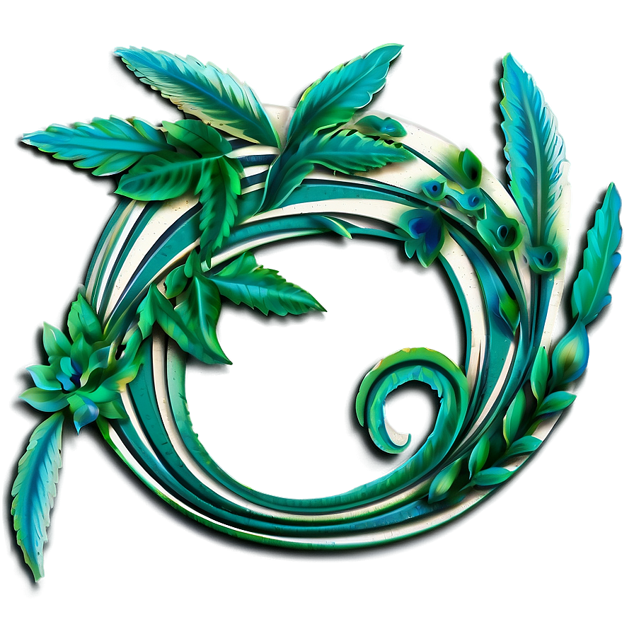 Nature-inspired Flourish Png Qyv