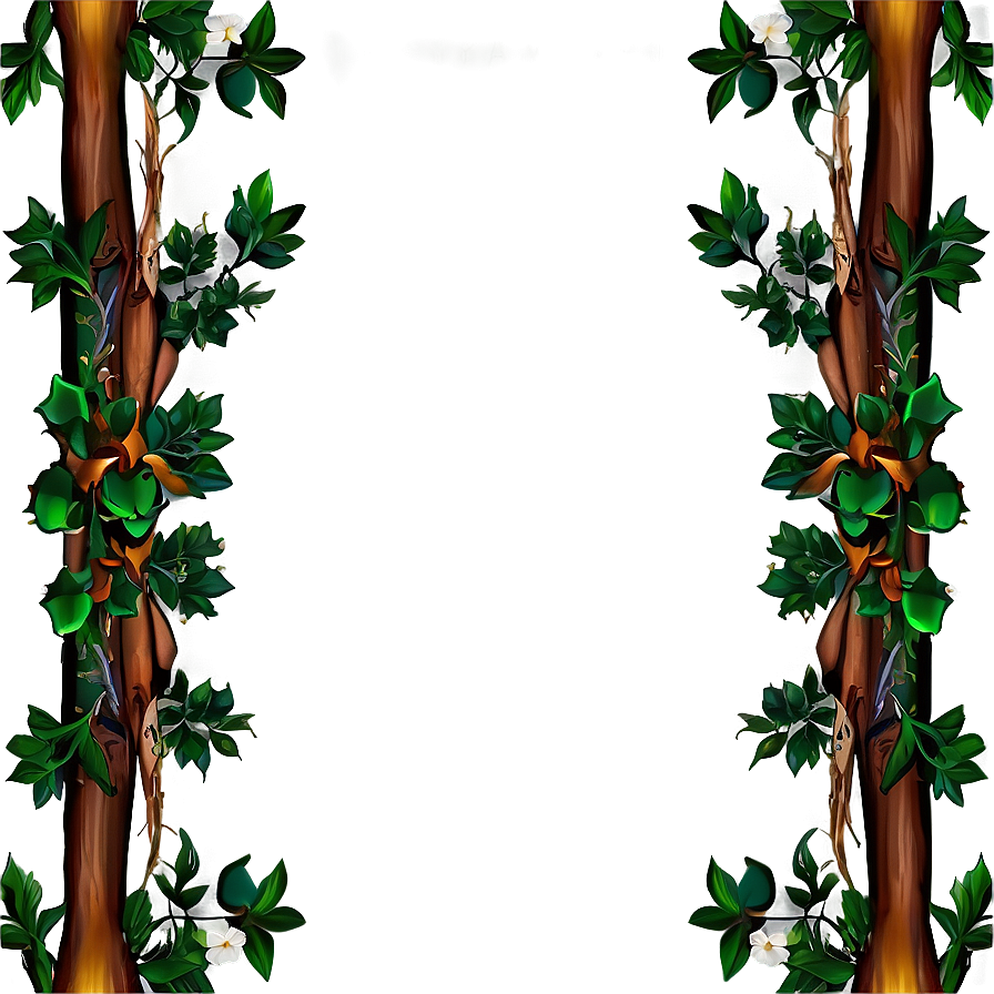 Nature Inspired Green Border Png 12