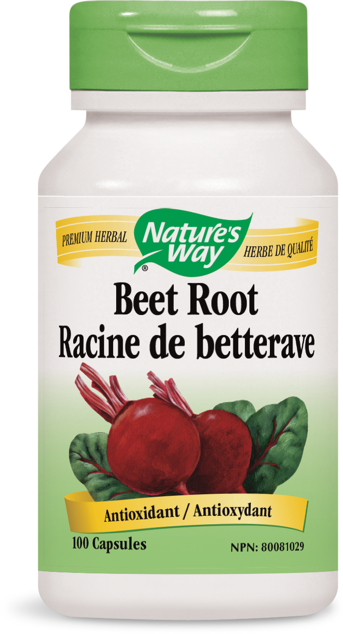 Natures Way Beet Root Capsules Bottle