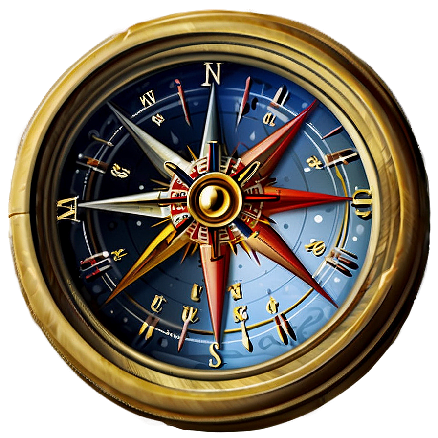 Nautical Compass Png 15