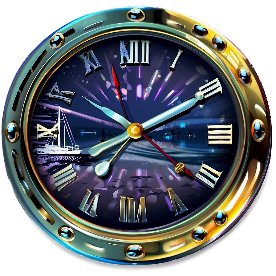 Nautical Theme Clock Png Nxw