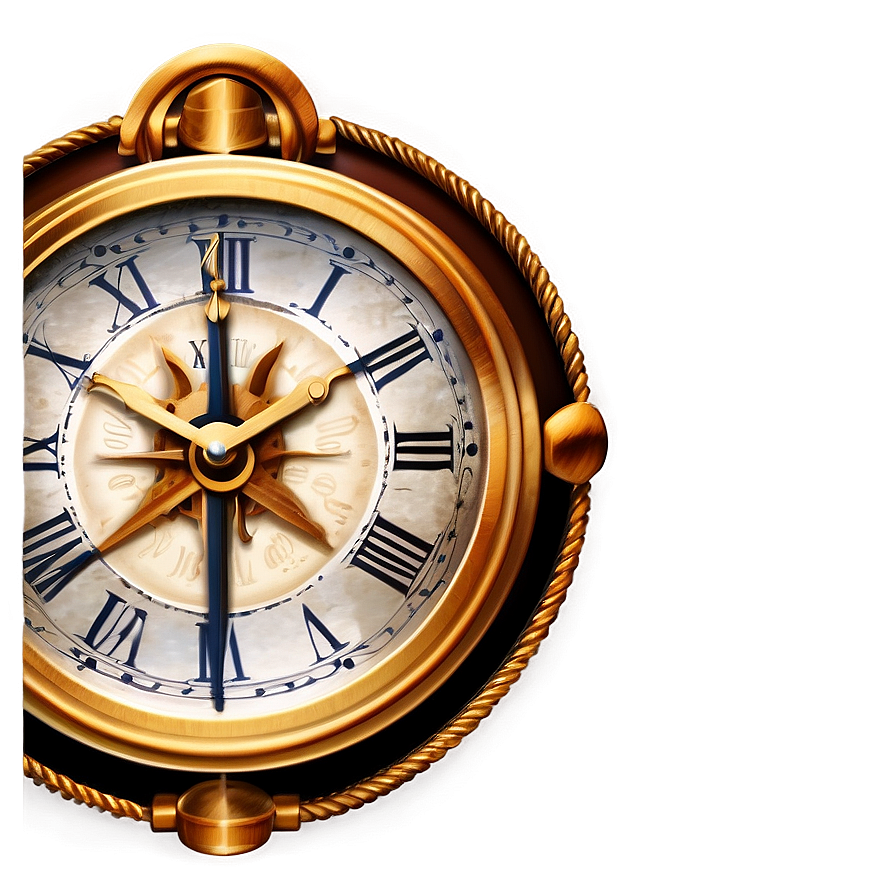 Nautical Theme Clock Png Xat