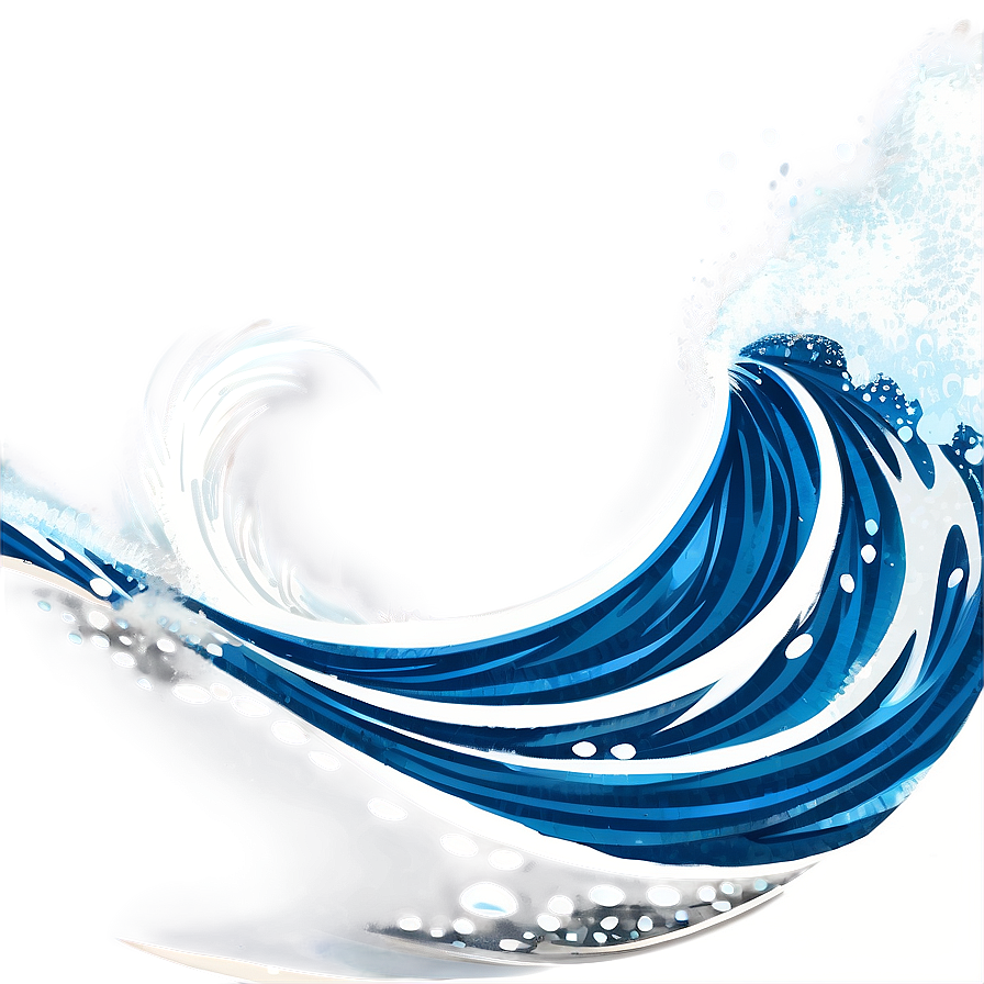 Nautical Wave Drawing Png Ntf
