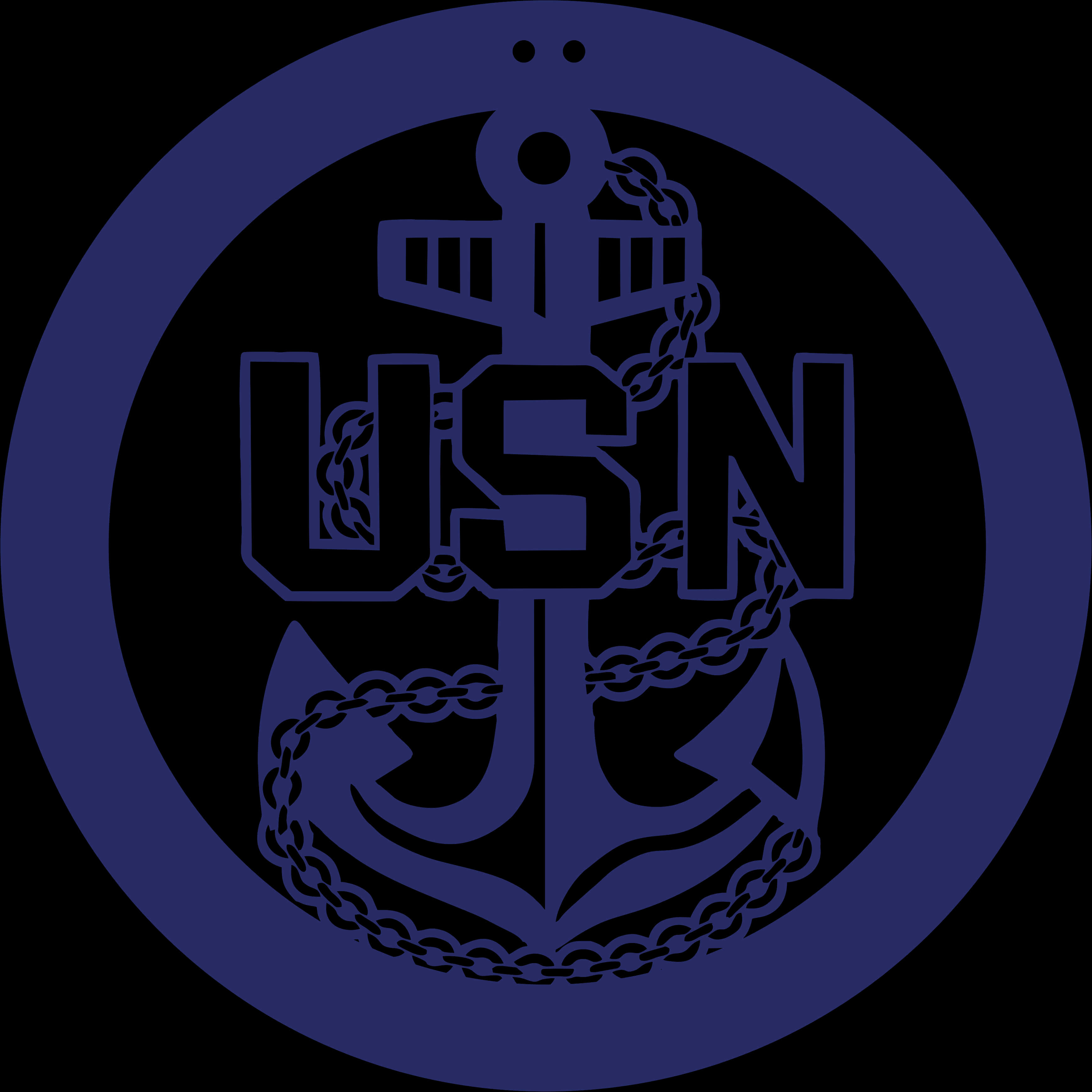 Navy Anchor Emblem