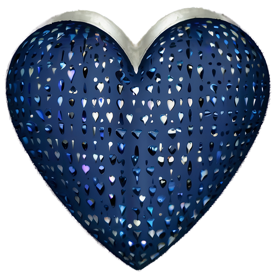 Navy Blue Heart Emoji Png Wqr