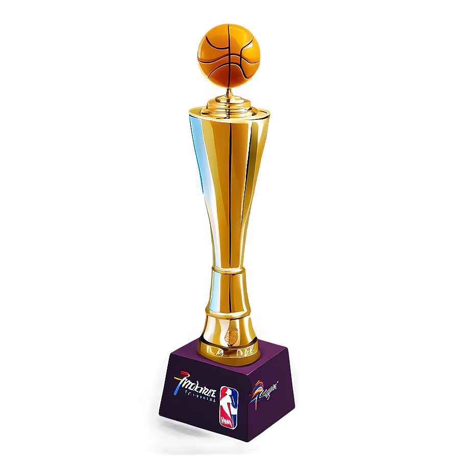 Nba Finals Trophy Reflection Png Nej