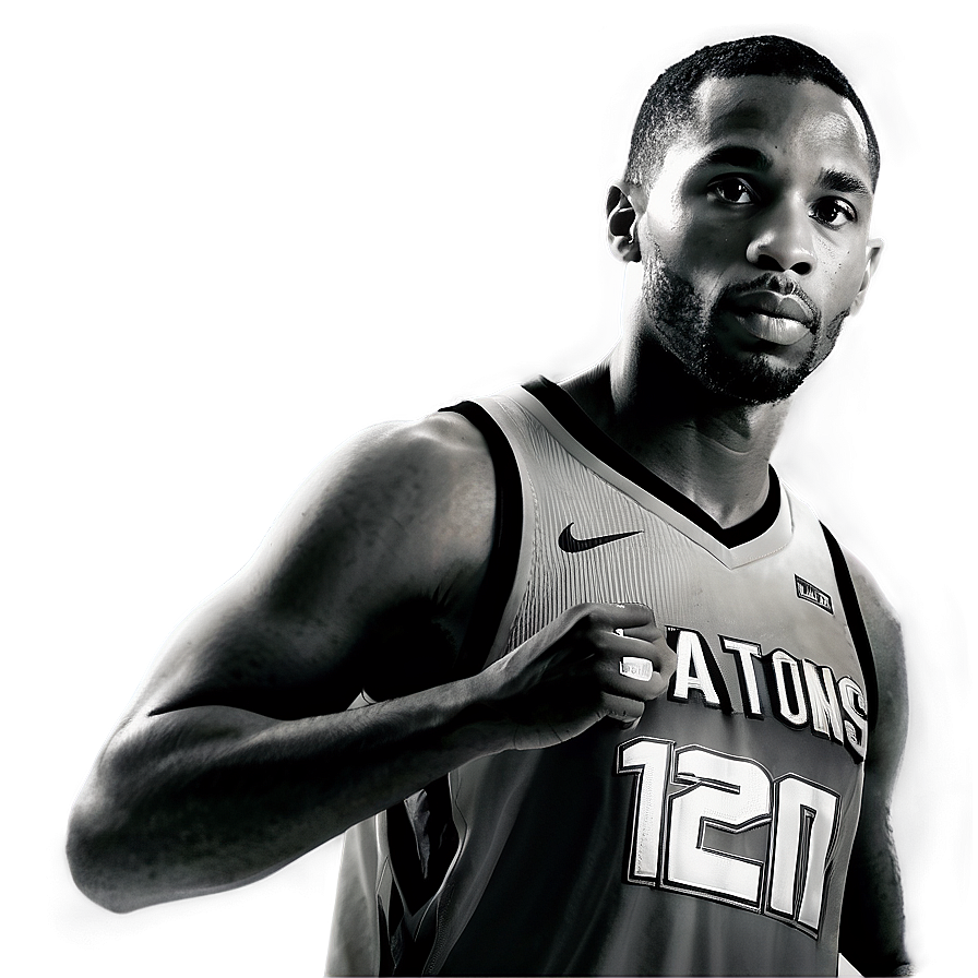 Nba Players In Black And White Png 96