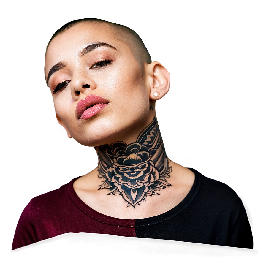 Neck Tattoo A