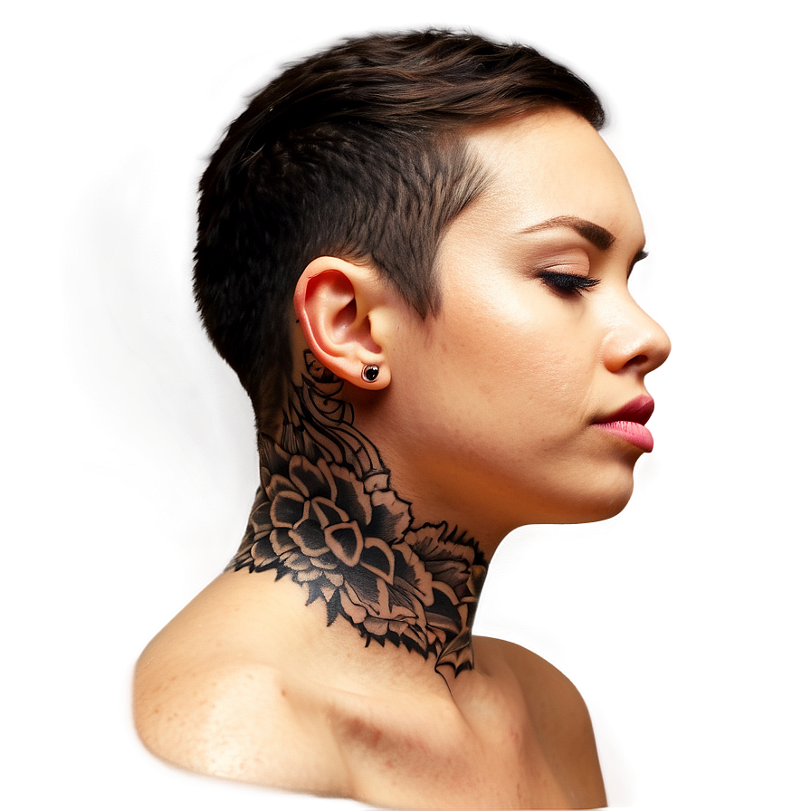 Neck Tattoo B