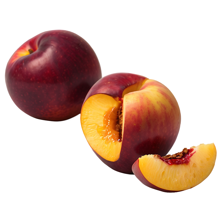 Nectarine Piece Png Kml17