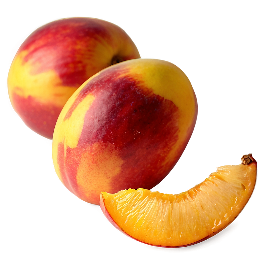 Nectarine Piece Png Qgm