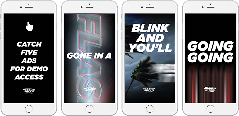 Need For Speed Payback Mobile Ad Campaign