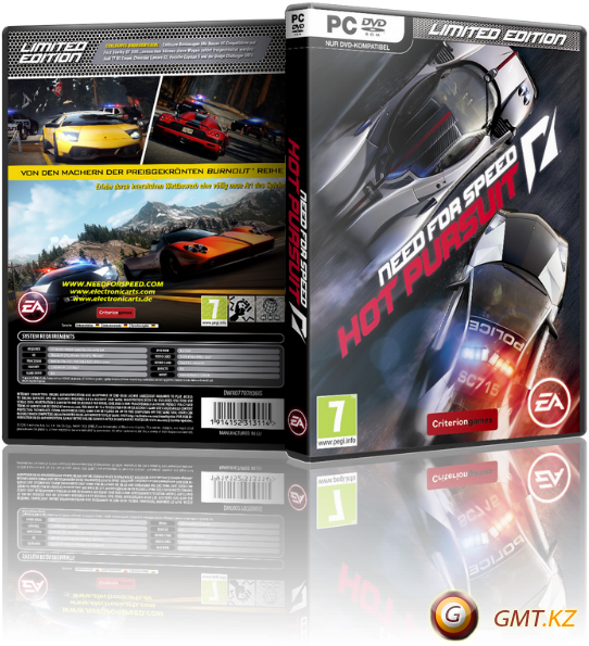 Needfor Speed Hot Pursuit Limited Edition P C Box Art