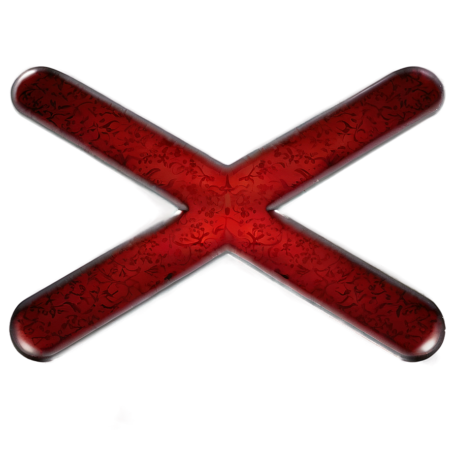 Negative Red X Mark Png Mel