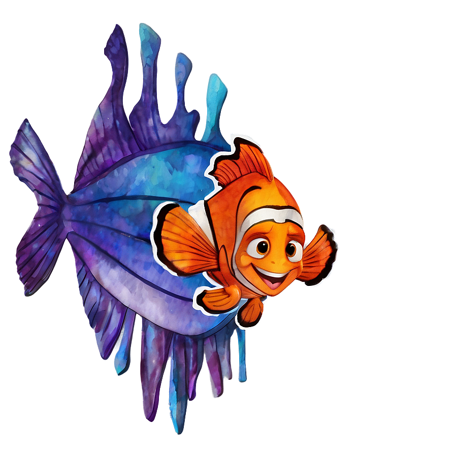 Nemo Watercolor Png Vlm