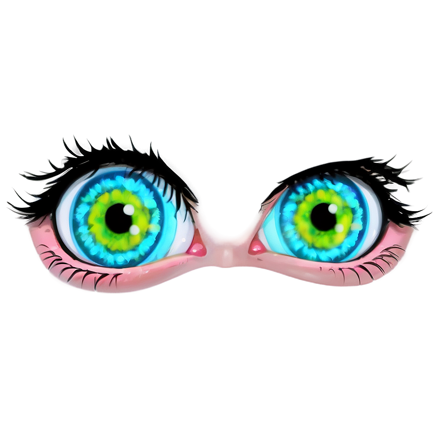 Neon Anime Eyes Png 59