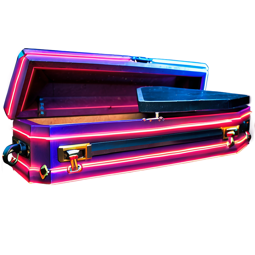 Neon Coffin Png 28