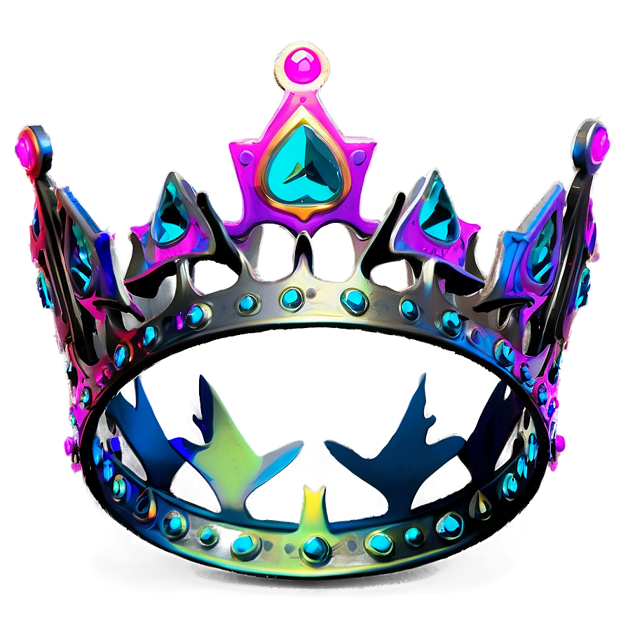 Neon Crown For Event Png Ytf16