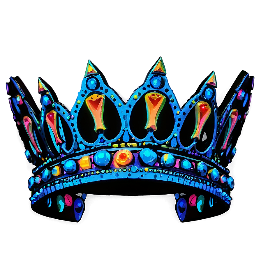 Neon Crown Outline Png 43