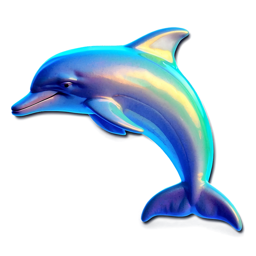 Neon Dolphin Png 05062024