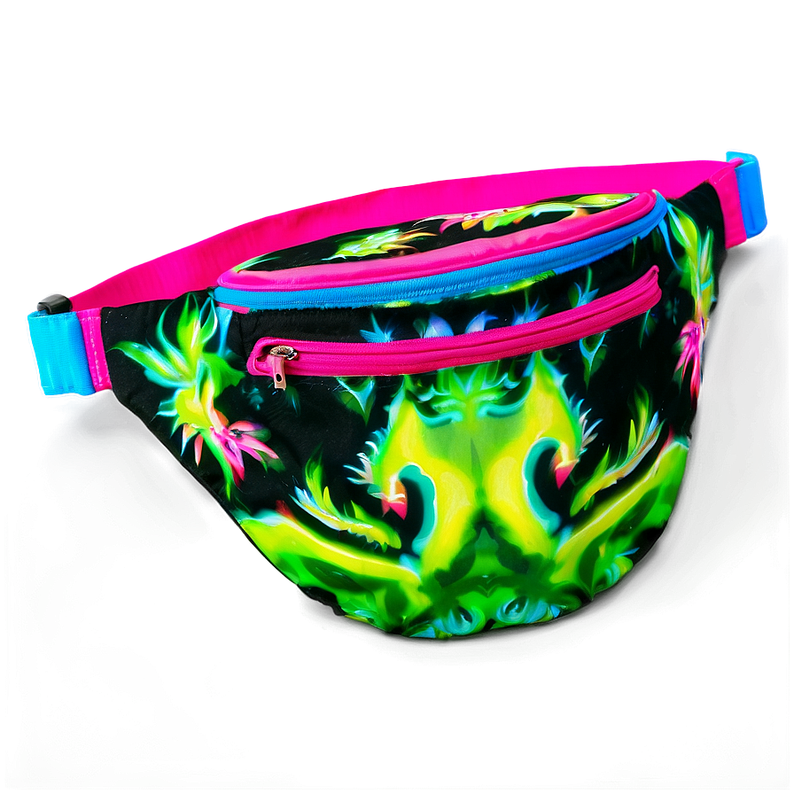 Neon Fanny Pack Png Xsf