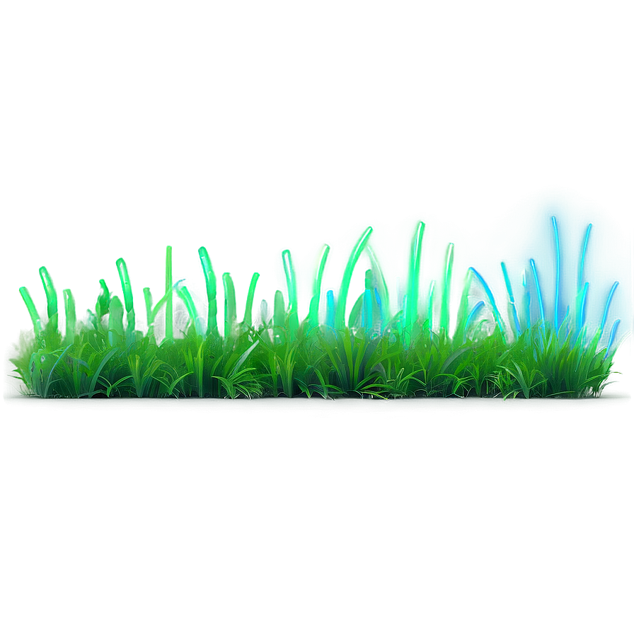 Neon Glow Grass Png 04292024