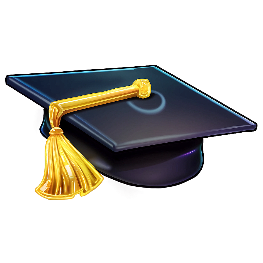 Neon Graduation Hat Png Ubl66