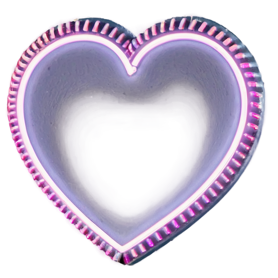 Neon Heart Sign Png 88