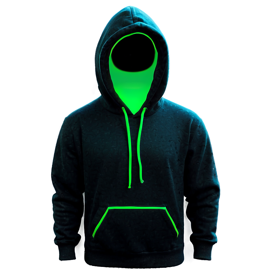 Neon Hoodie Strings Png Jjh16