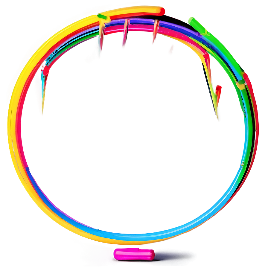 Neon Hoops Png Lud37