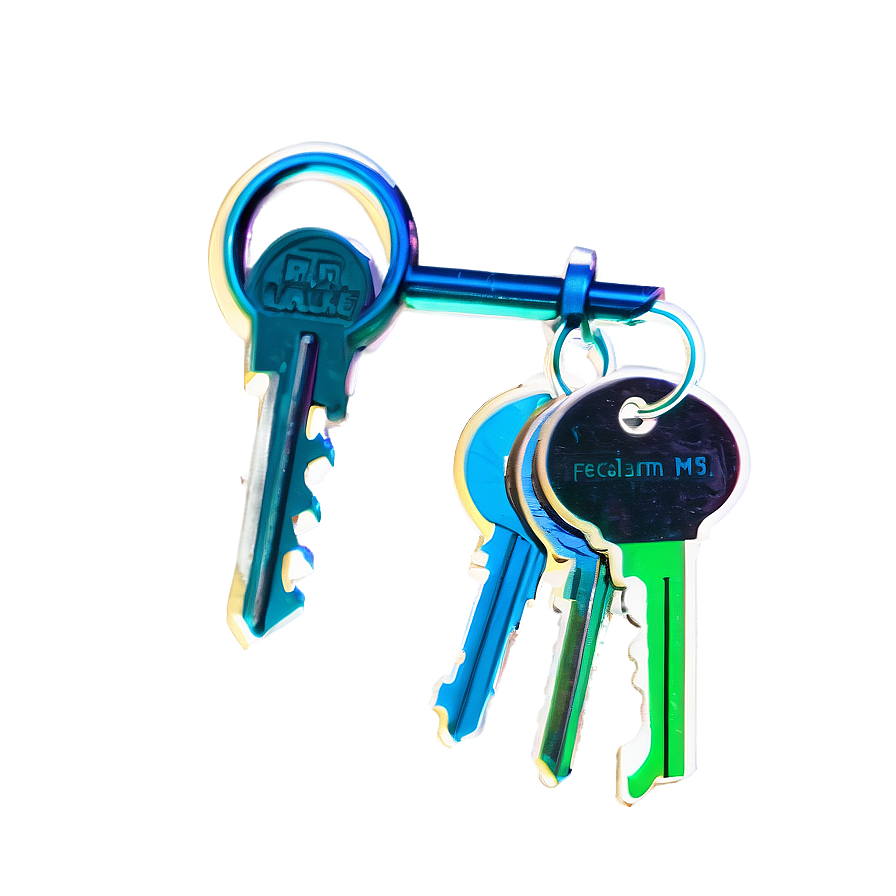 Neon Keys Png Mln80