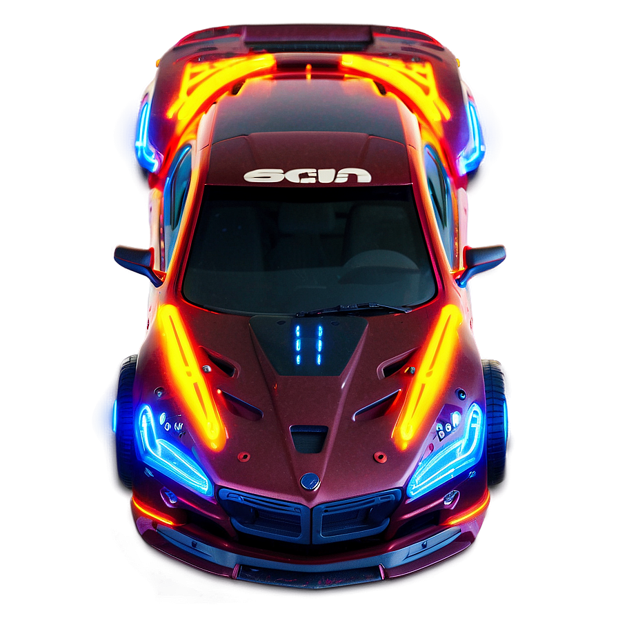 Neon Light Rc Car Png Wgu63
