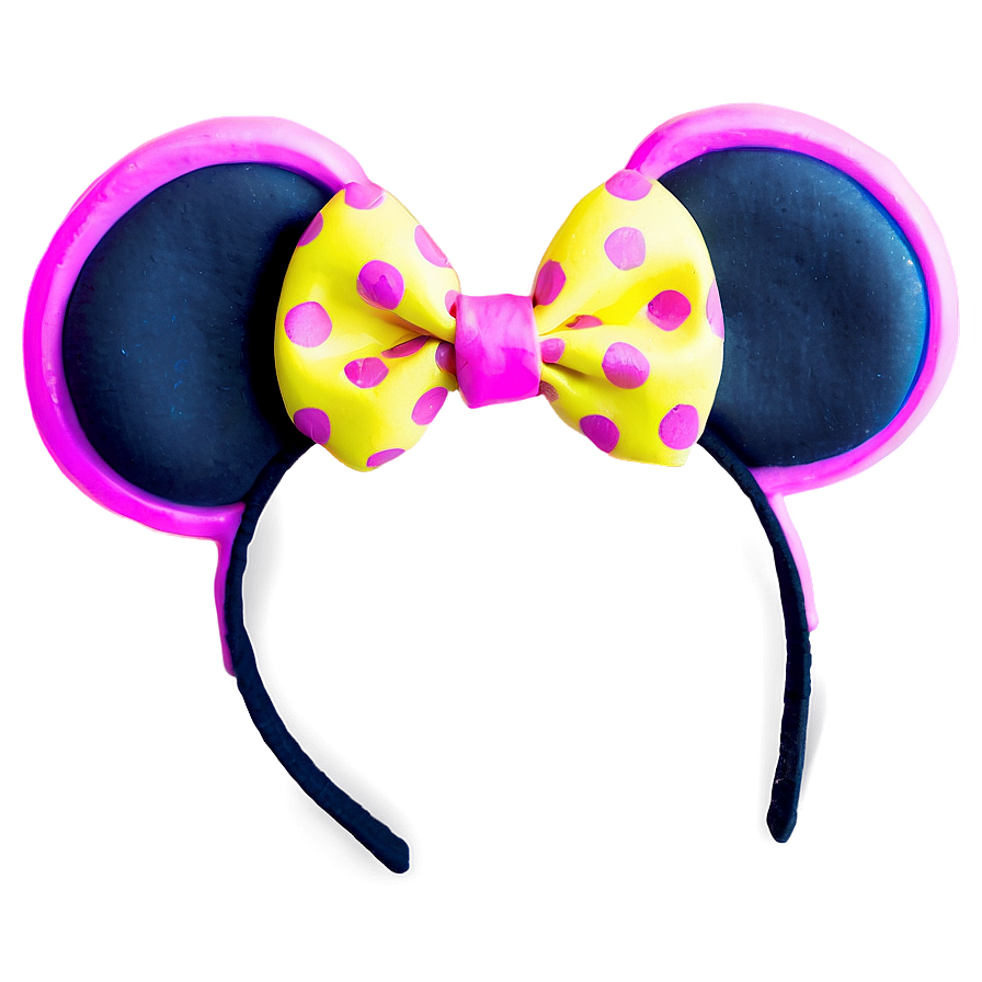 Neon Minnie Mouse Ears Png Hyq