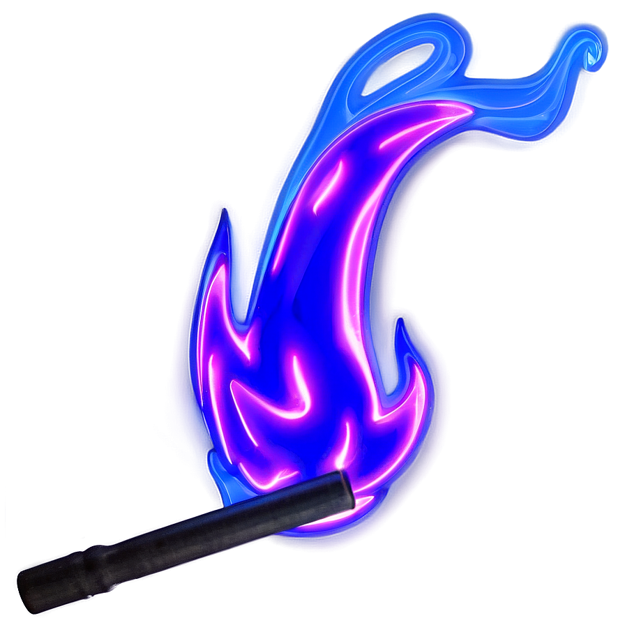 Neon Purple Flame Png 84