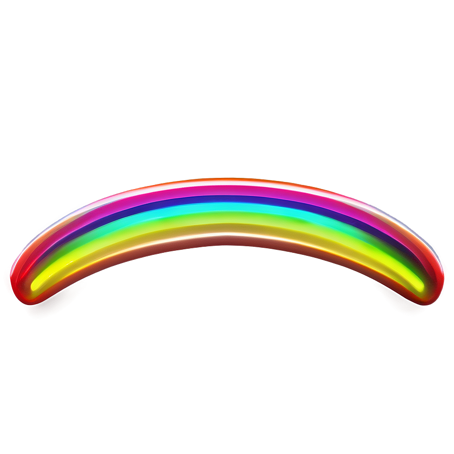 Neon Rainbow Glow Png Owe43