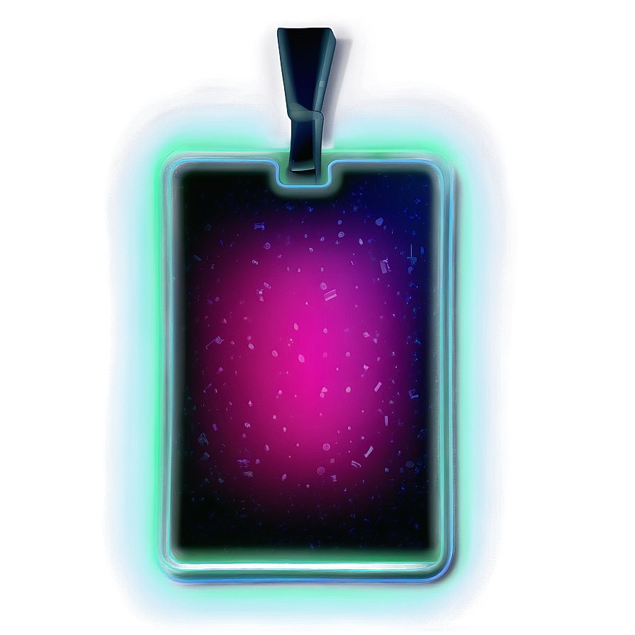 Neon Rectangle Icon Png Suw14