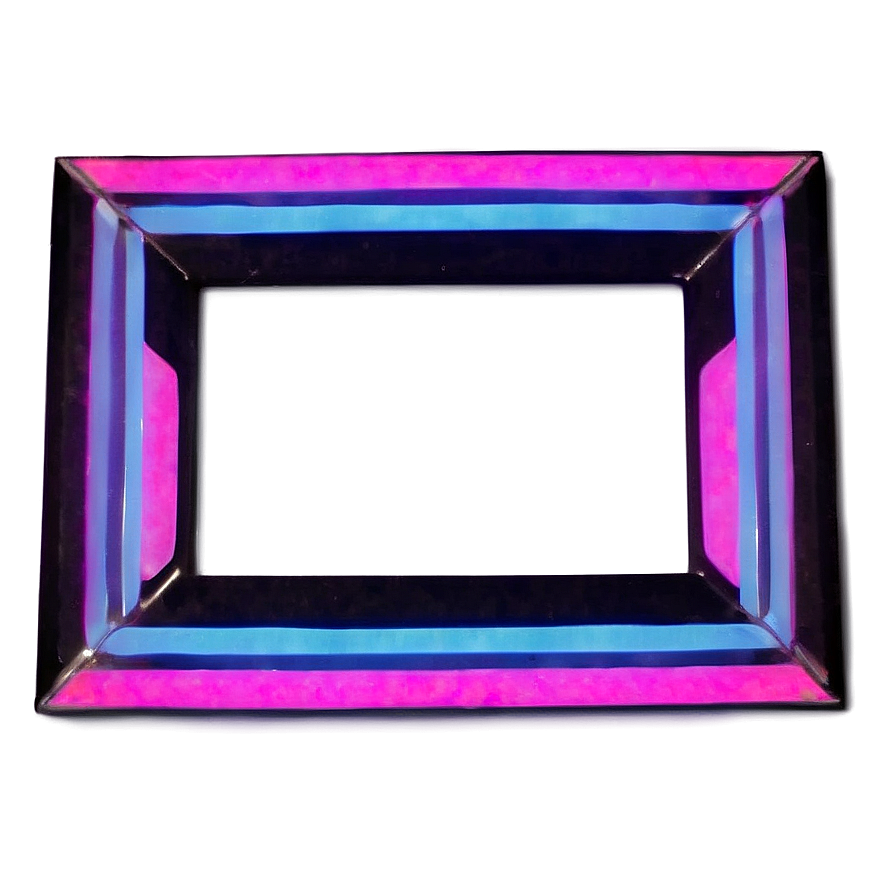 Neon Rectangle Radiance Png 06272024