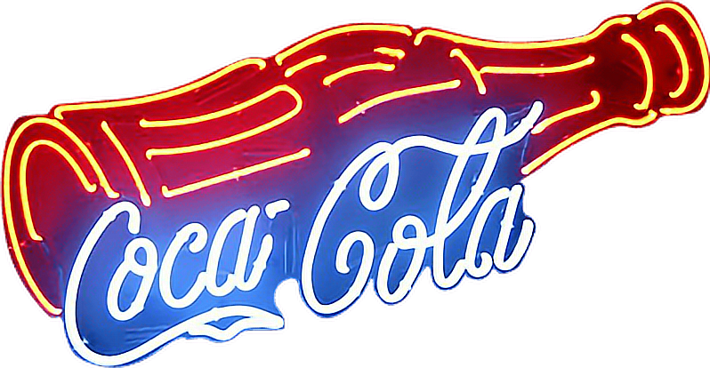 Neon Sign Coca Cola Bottle