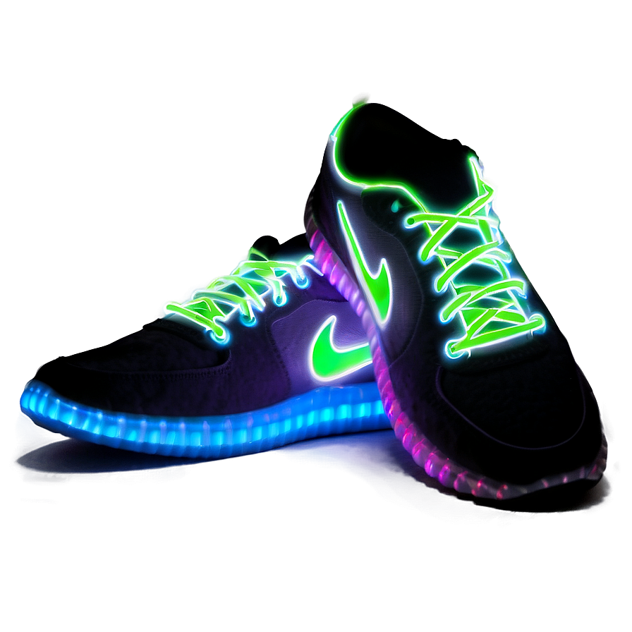 Neon Sneakers Png Msf56