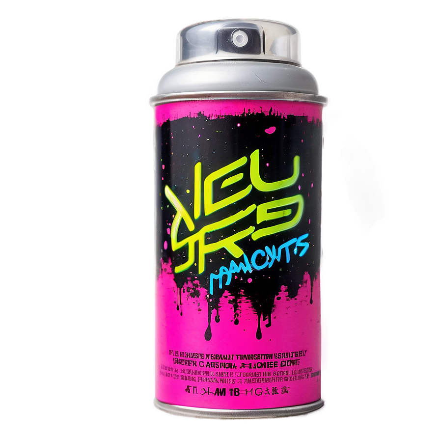 Neon Spray Paint Png Pya